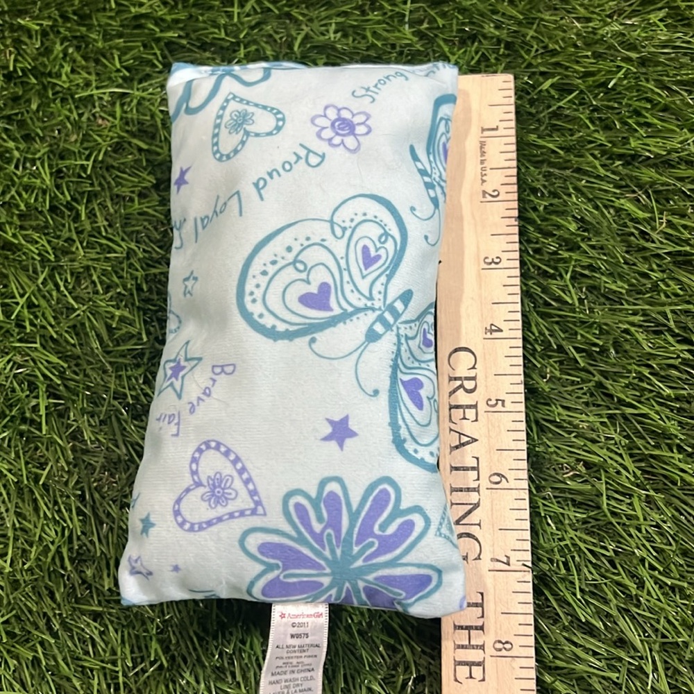 American Girl 18” doll-sized pillow from the "Cozy Sleepover" set. - Picture 4 of 5